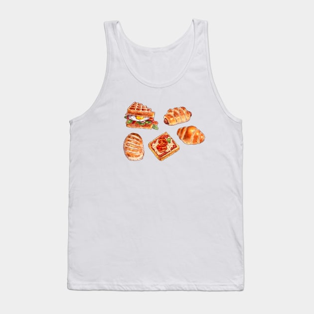 Warm Bakery Food Tank Top by RedBeanPorridge TeePublic Store